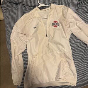 Nike Women's Cream Ohio State Utility Jacket
